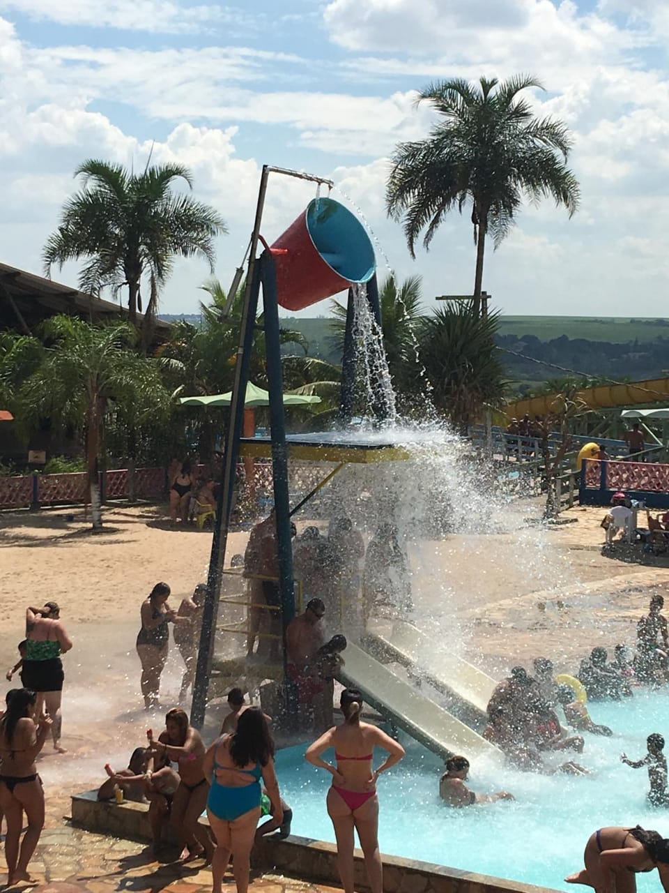 Day, People, Aqua park, Pool view, Swimming pool, group of guests