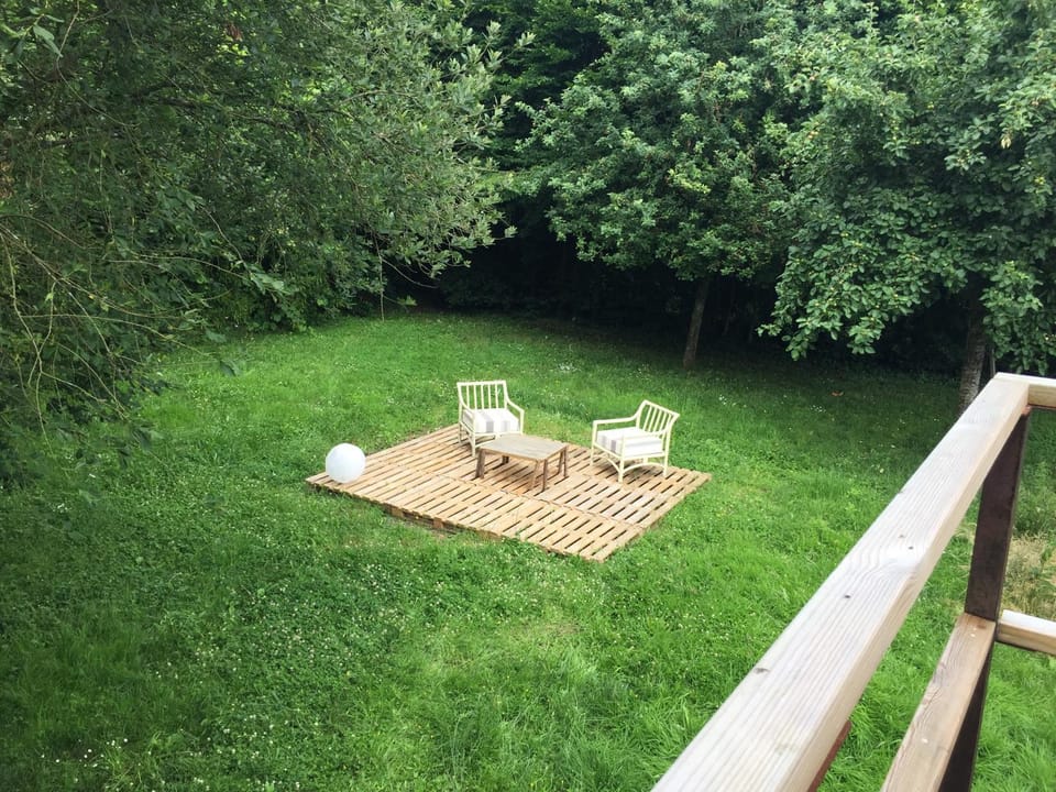 Patio, Garden, Garden view