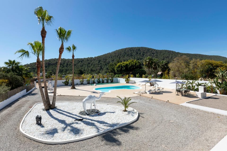 Luxe Minimalistic Large Villa Near Airport & Bossa Beach Villa in Ibiza