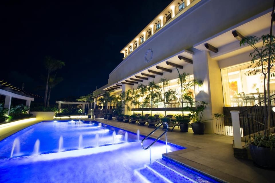 Night, Swimming pool, Swimming pool