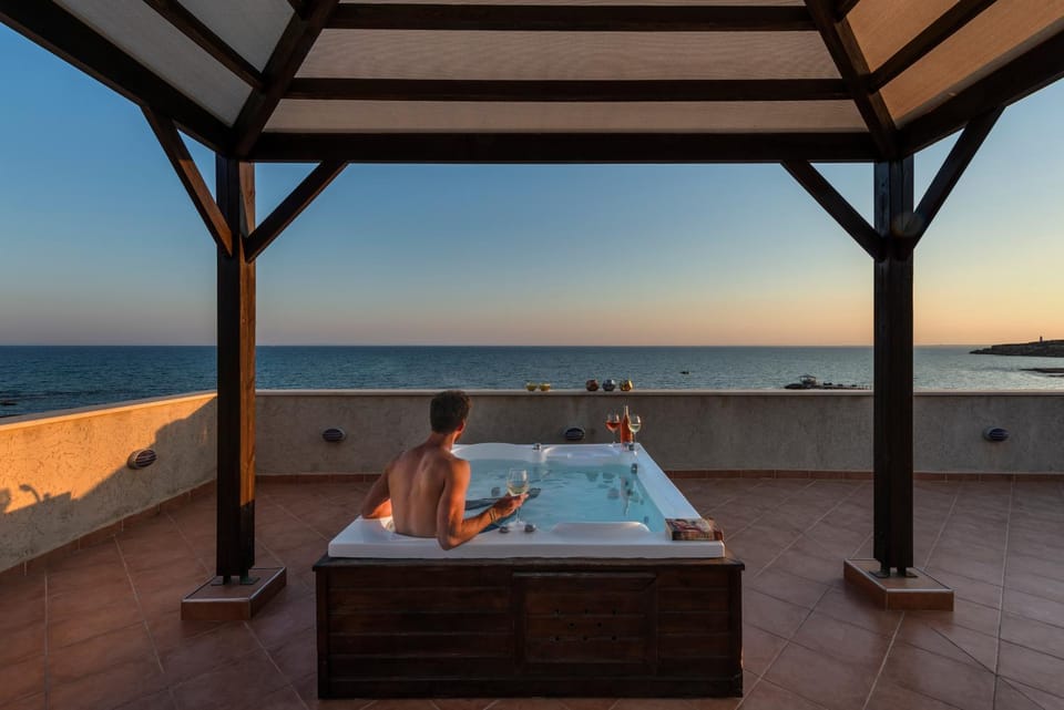 Sunset, Open Air Bath