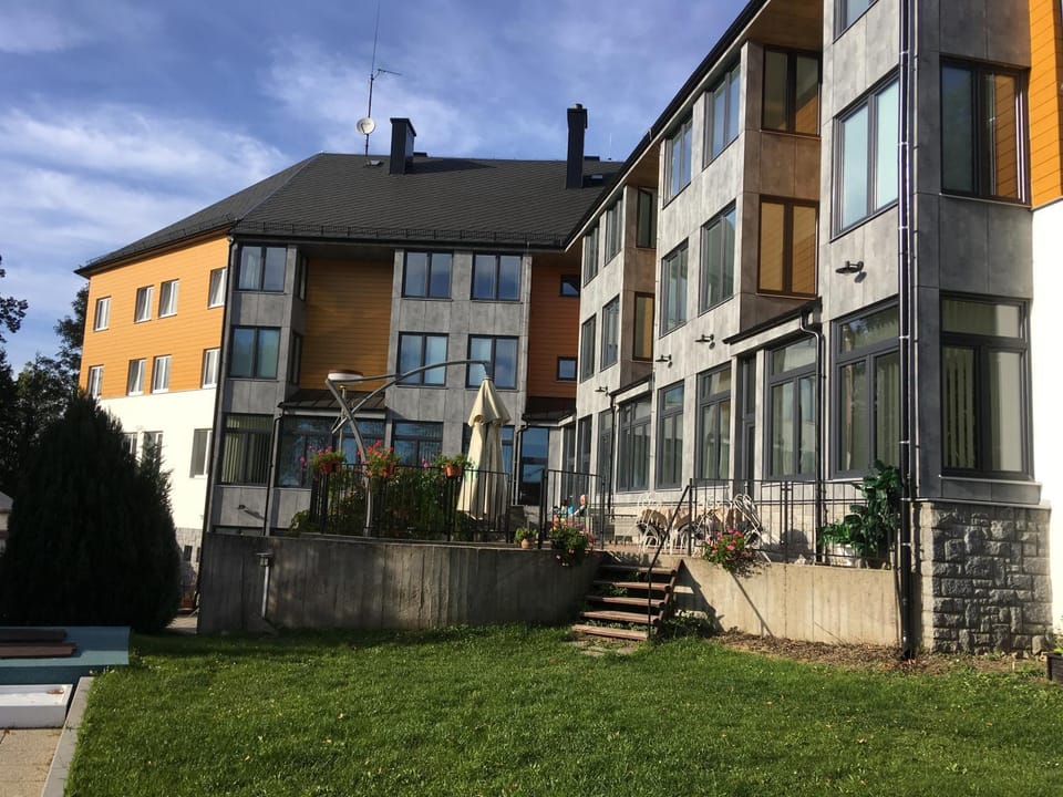 Property building, Garden