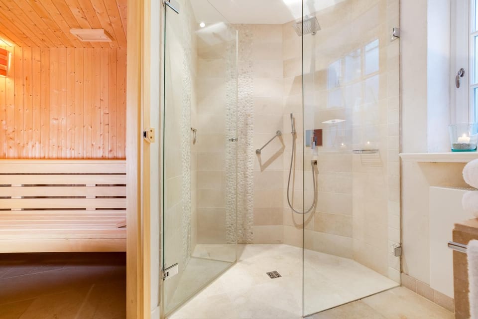 Shower, Sauna, Bathroom