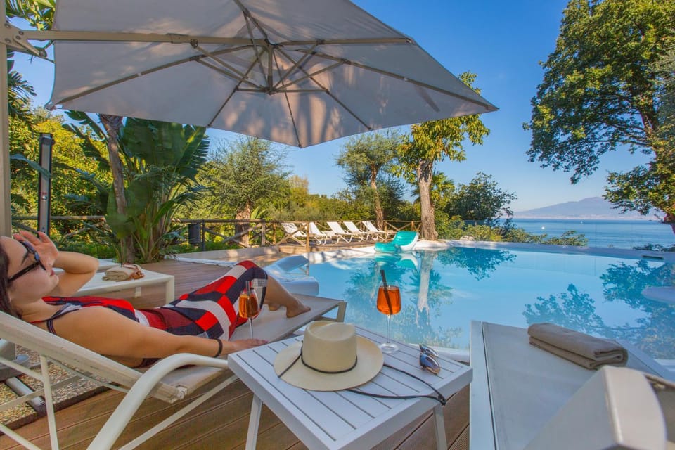 View (from property/room), Pool view, Sea view, Swimming pool