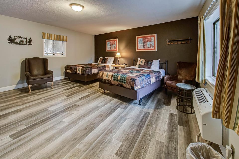 Bed, Living room, Photo of the whole room, Seating area, Bedroom