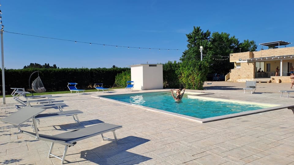 Natural landscape, Garden, Solarium, Garden view, Swimming pool