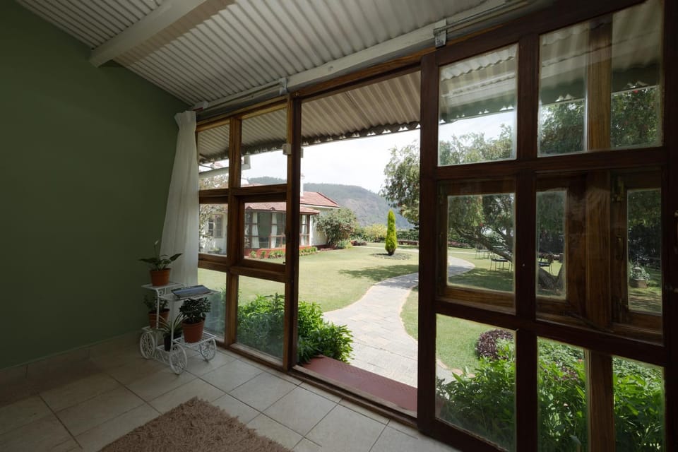 Day, Natural landscape, Garden, Living room, Garden view