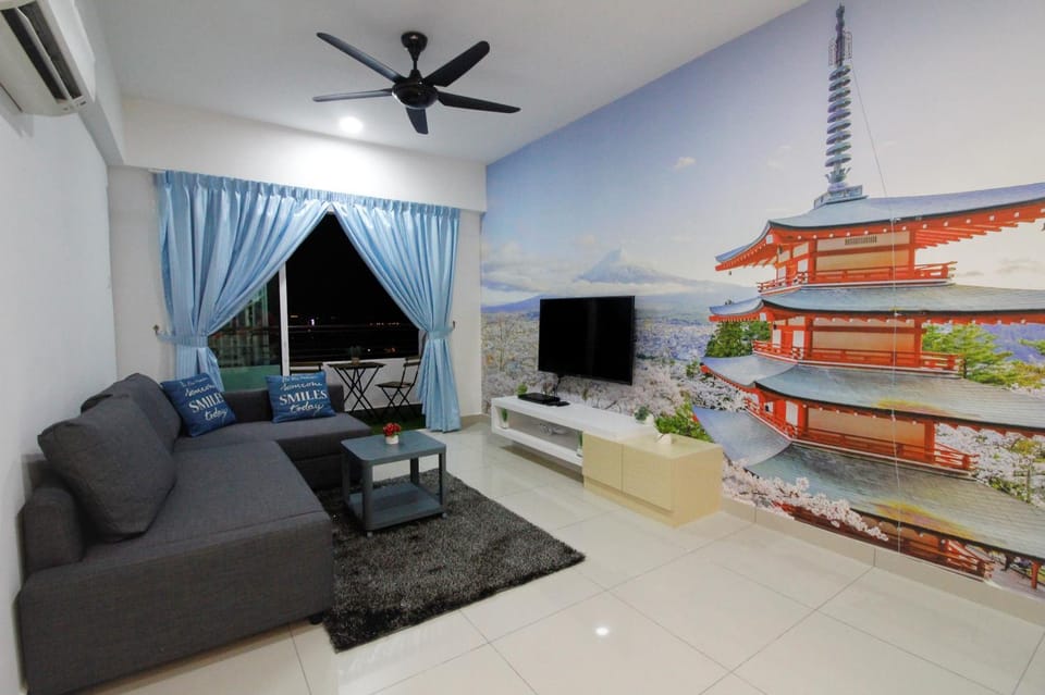 TV and multimedia, Balcony/Terrace, Living room, Seating area