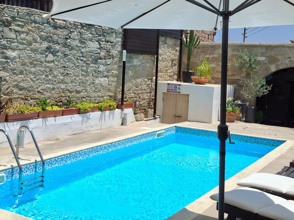 Patio, Day, Pool view, Swimming pool