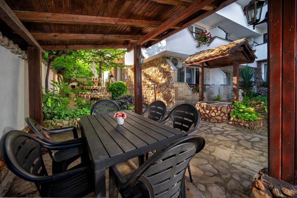 Property building, Patio