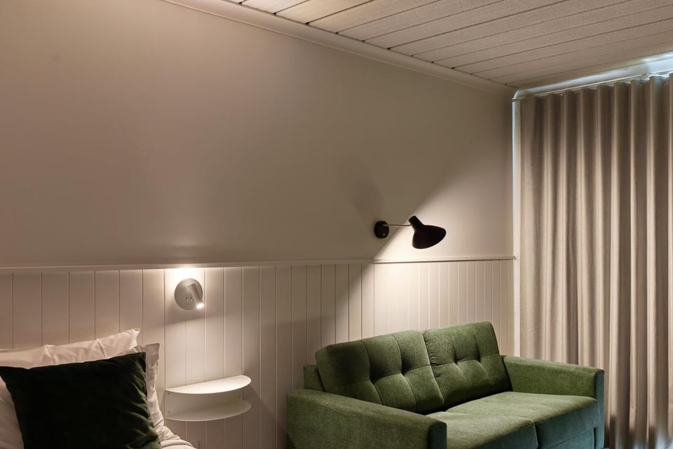 Night, Living room, Seating area