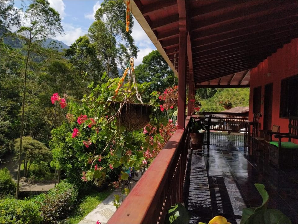 Natural landscape, Balcony/Terrace, Mountain view
