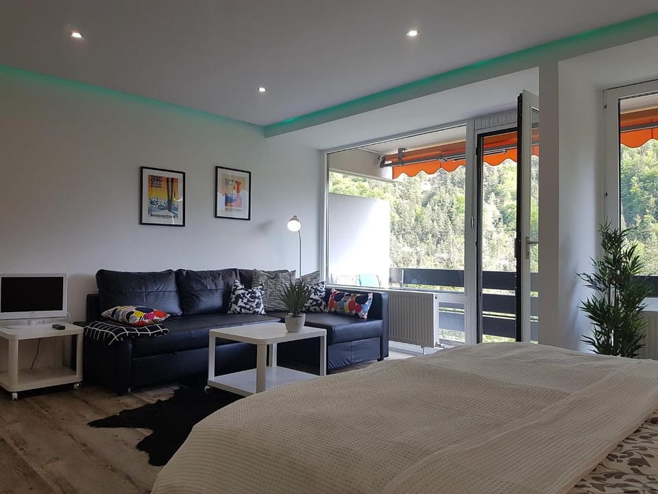 Living room, Bedroom