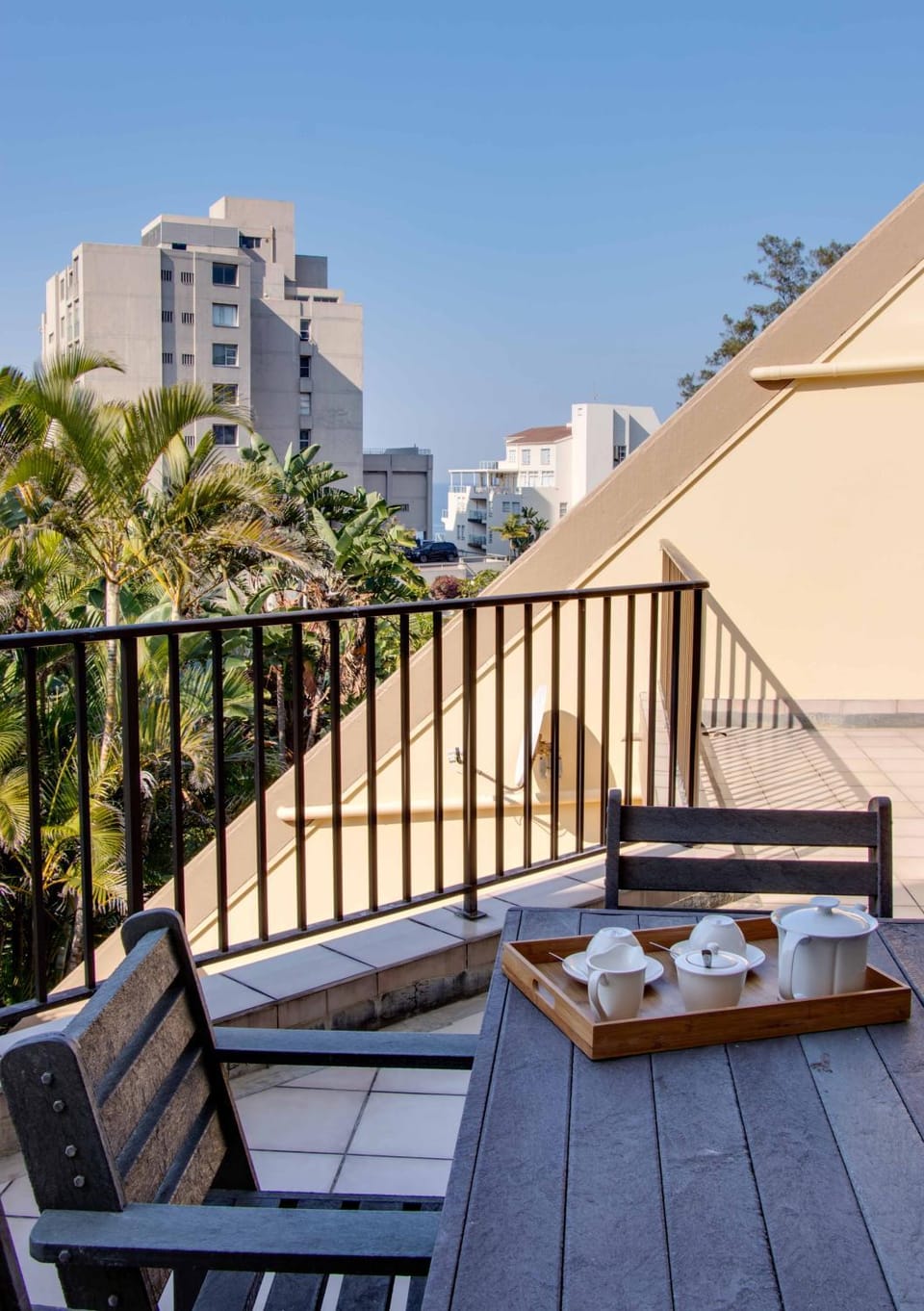 Balcony/Terrace, Seating area, Garden view