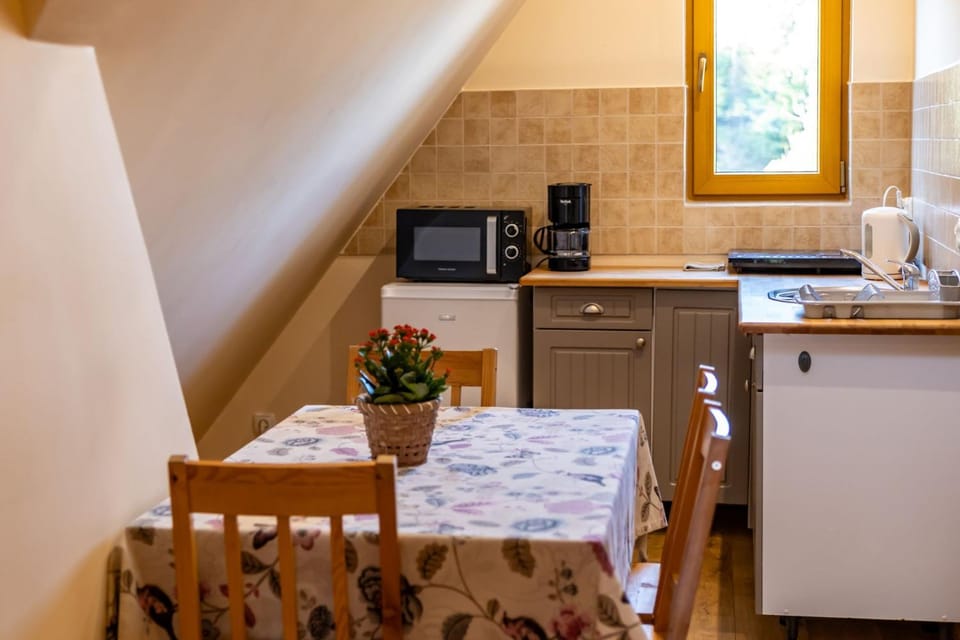 Coffee/tea facilities, Kitchen or kitchenette, Dining area, minibar, pet friendly, stove