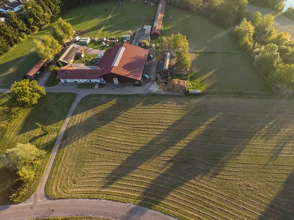 Property building, Natural landscape, Bird's eye view