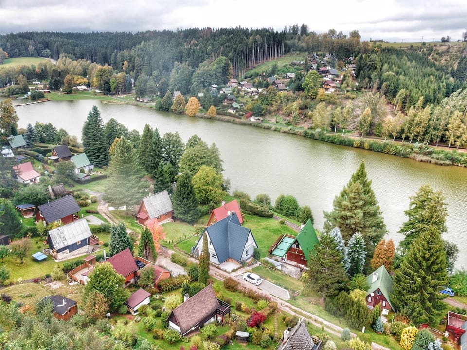 Bird's eye view, Lake view