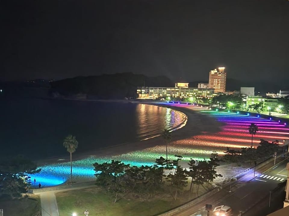 Night, Sea view