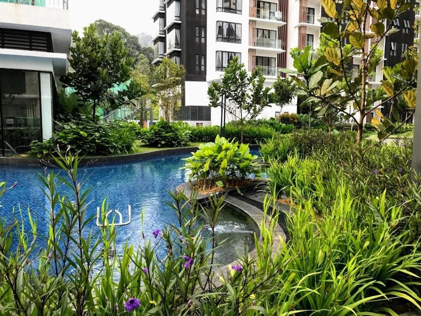 Property building, Swimming pool