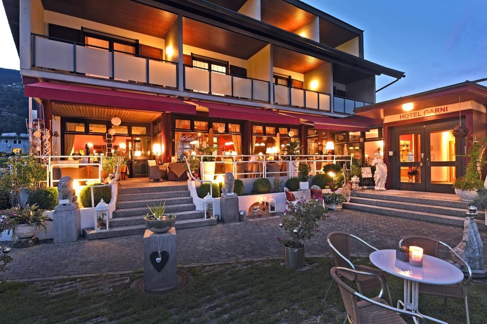 Property building, Patio, Night, Internal: Not applicable to any particular room