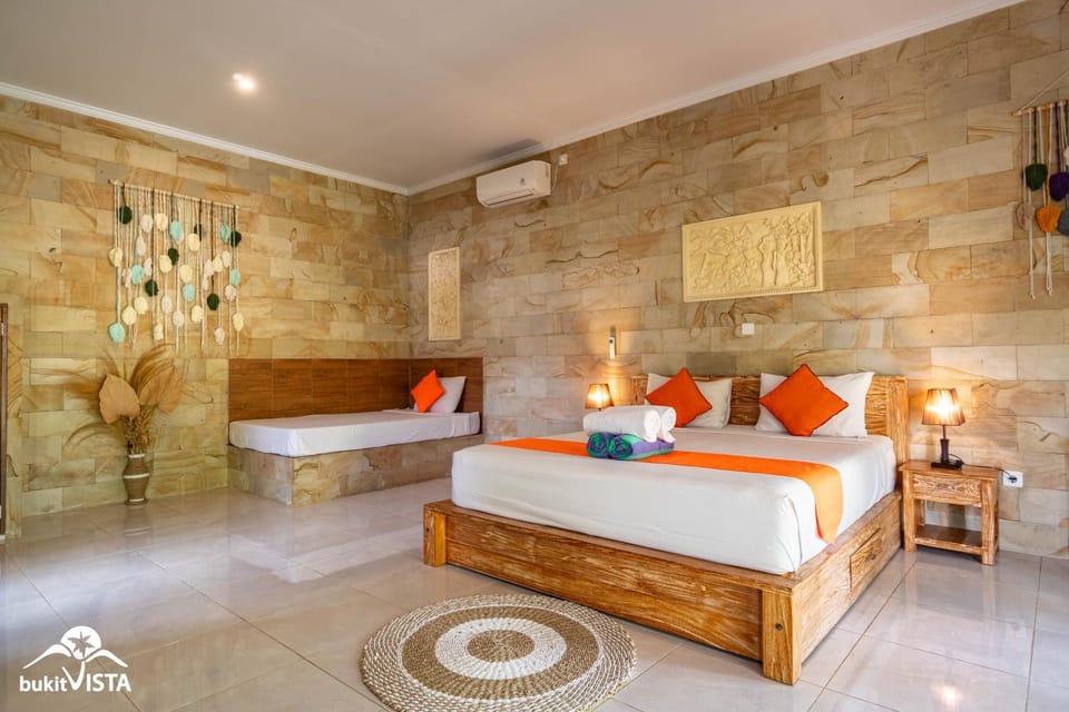 Bed, Photo of the whole room, Bedroom, air conditioner