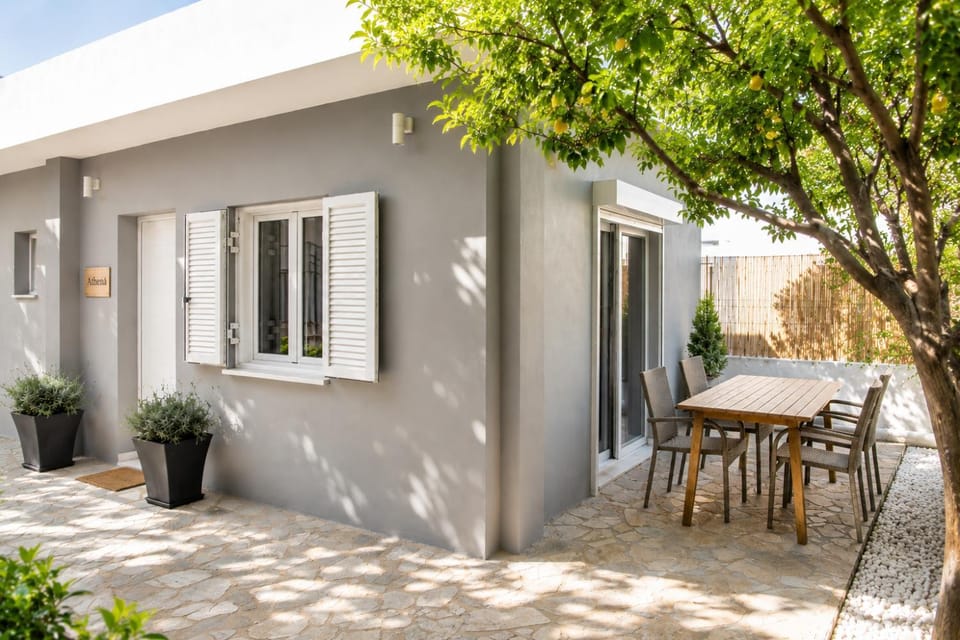 Property building, Garden, Garden, Balcony/Terrace, Garden view