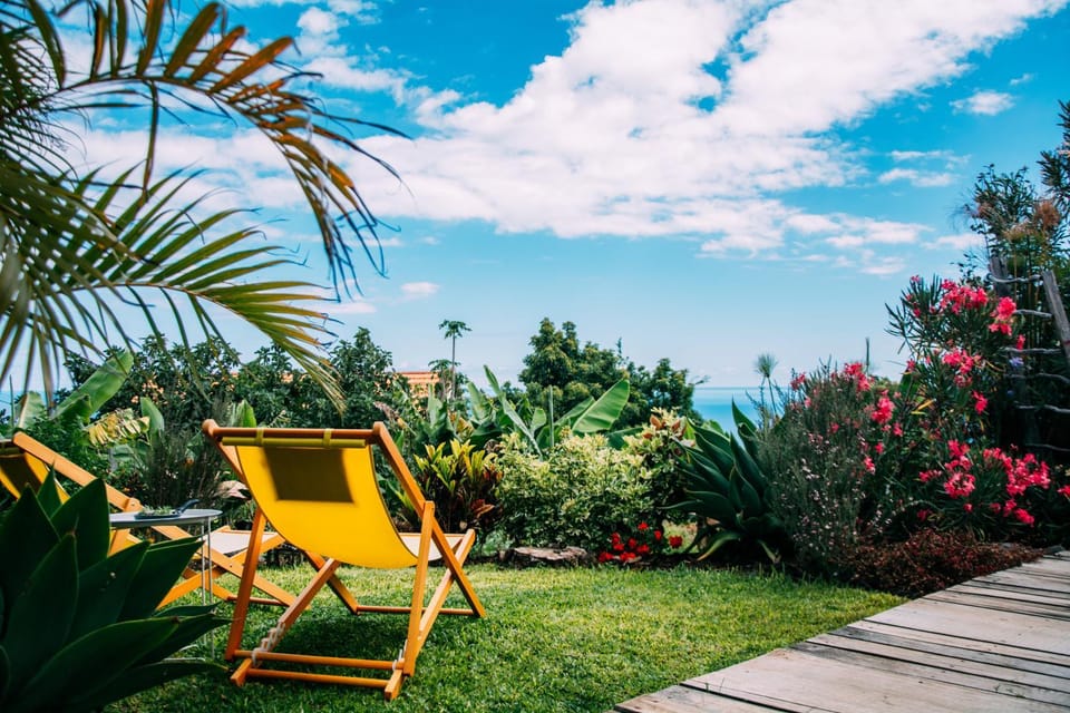 Patio, Garden, Decorative detail, Sea view