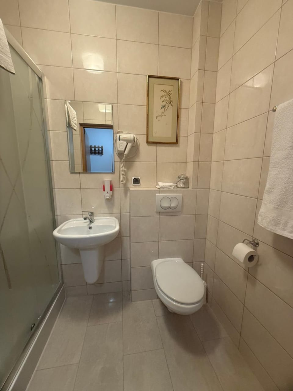 Shower, Toilet, Bathroom, towels