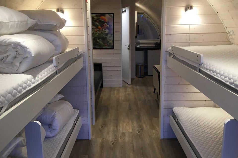 Photo of the whole room, bunk bed