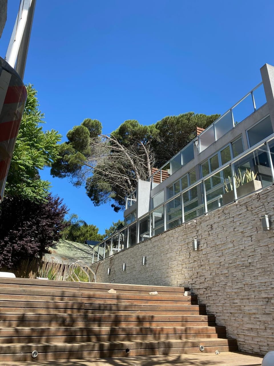 Facade/entrance, Garden view