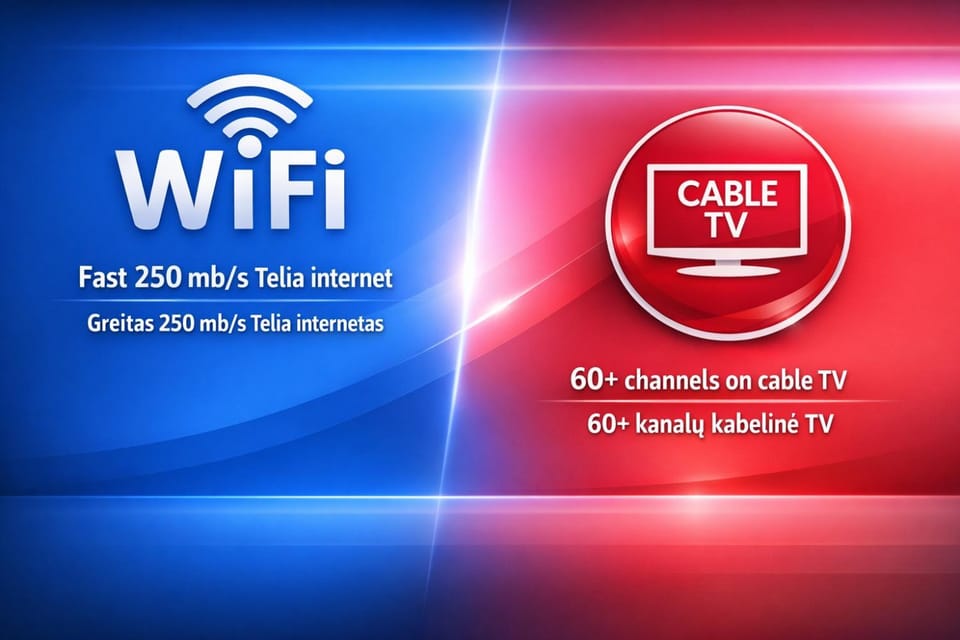 Biliūno studio Apartment in Lithuania