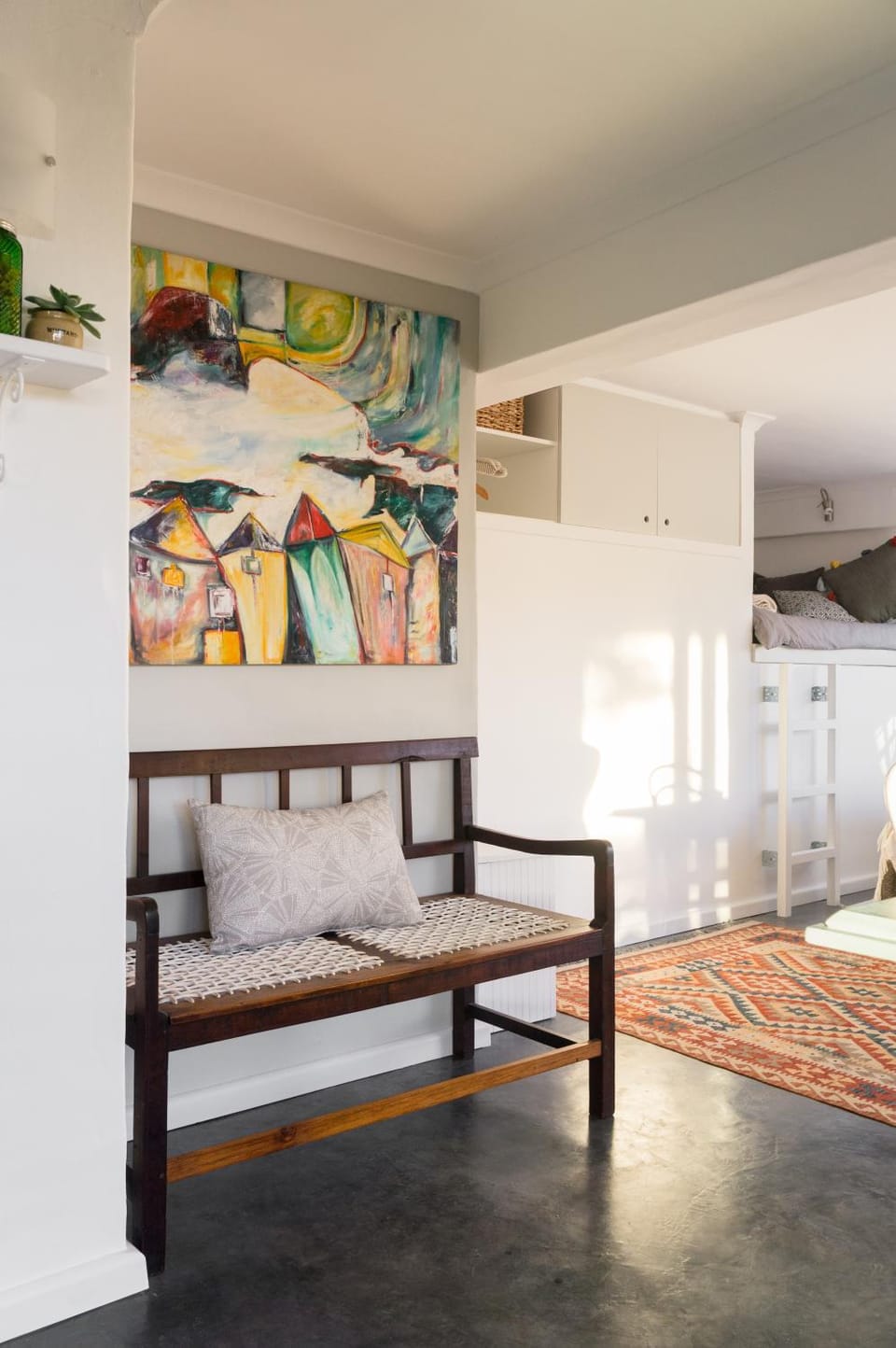 Kitchen or kitchenette, Bedroom