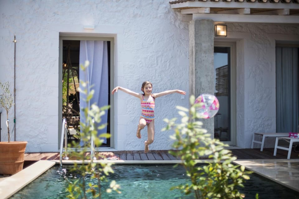 People, Sea view, Swimming pool, Family