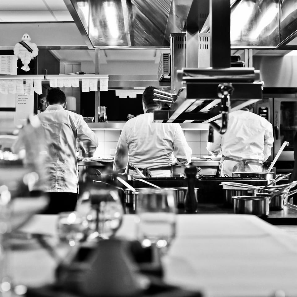 Property building, Staff, Kitchen or kitchenette, Food