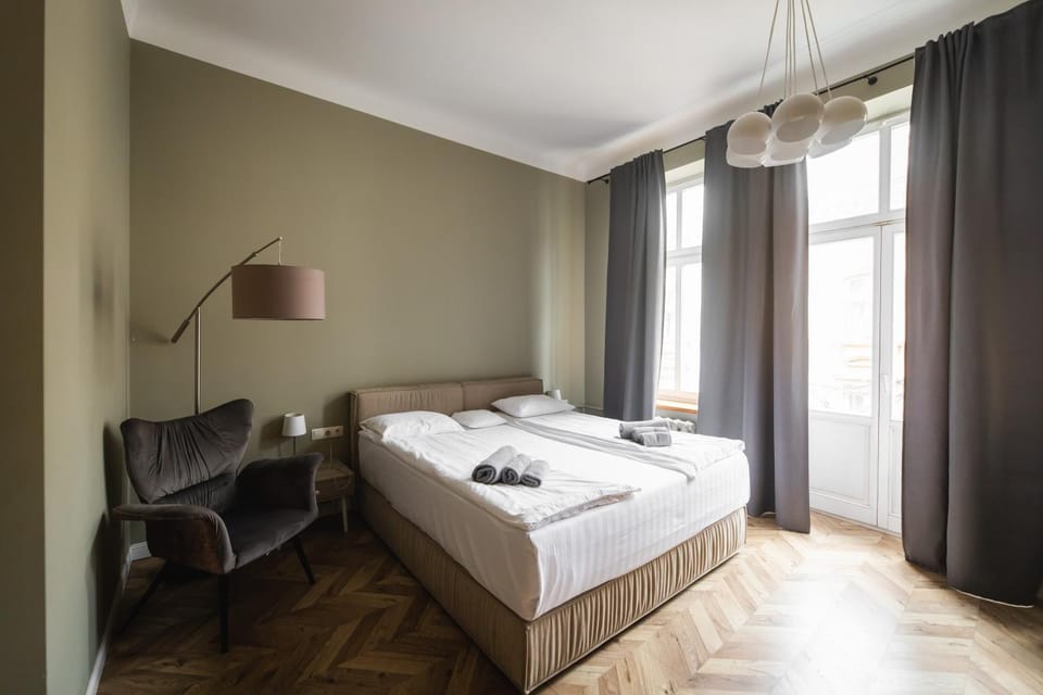 Apartments JustLvivIt at the Rynok Square Apartment hotel in Lviv