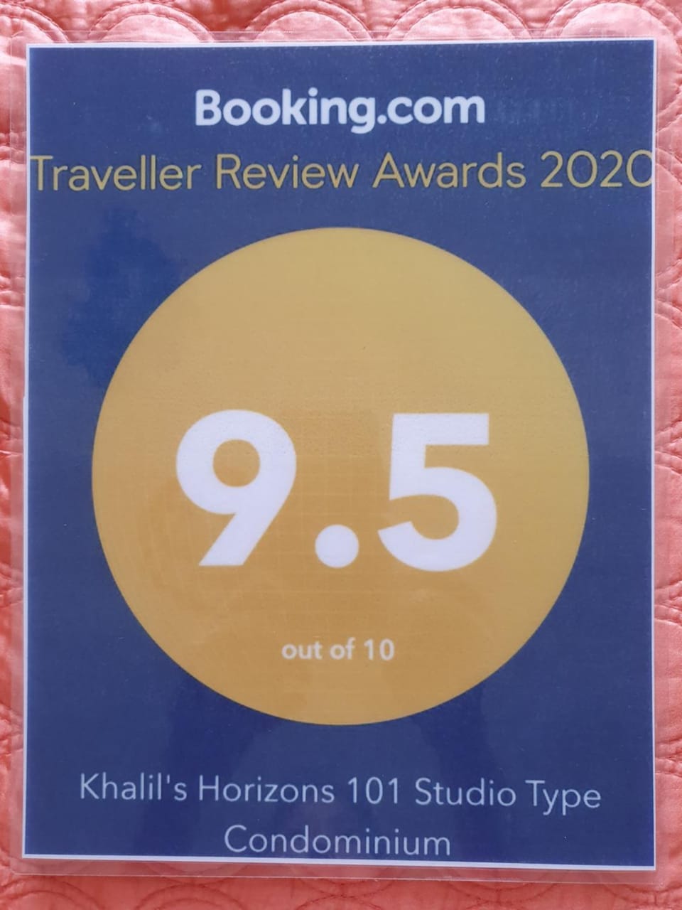 Certificate/Award