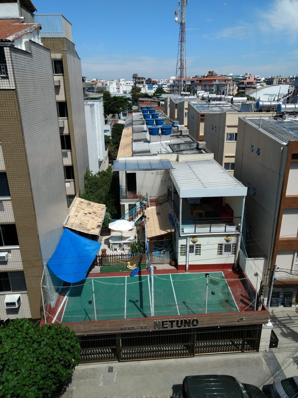 Communal lounge/ TV room, Facade/entrance, Bird's eye view, BBQ facilities, Balcony/Terrace, Street view