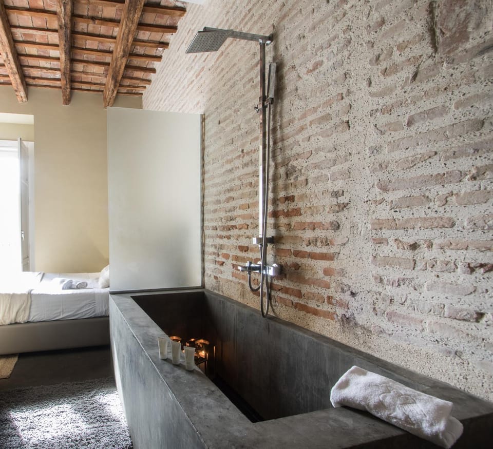 Bathroom, Photo of the whole room, Bath, internet, internet, towels