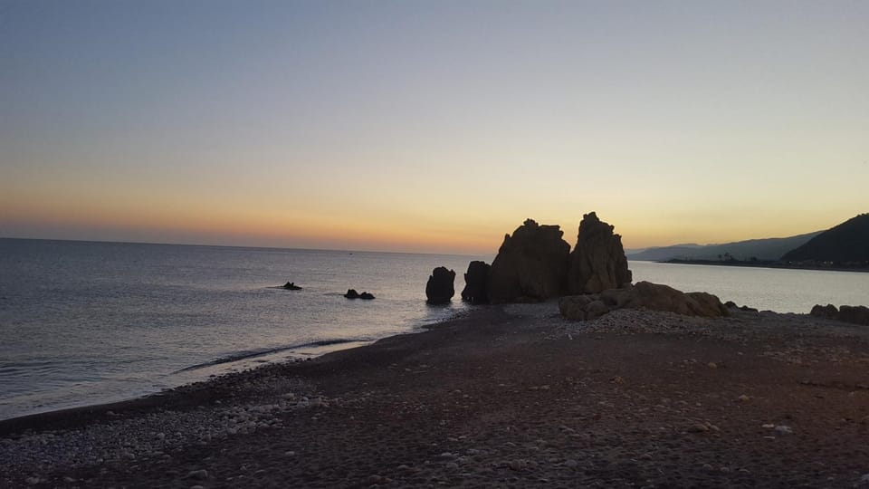 Natural landscape, Beach, Sunrise