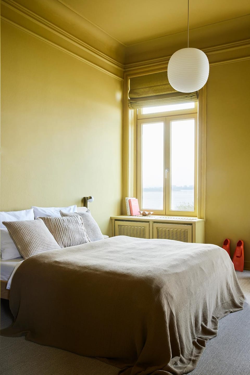 Bed, River view