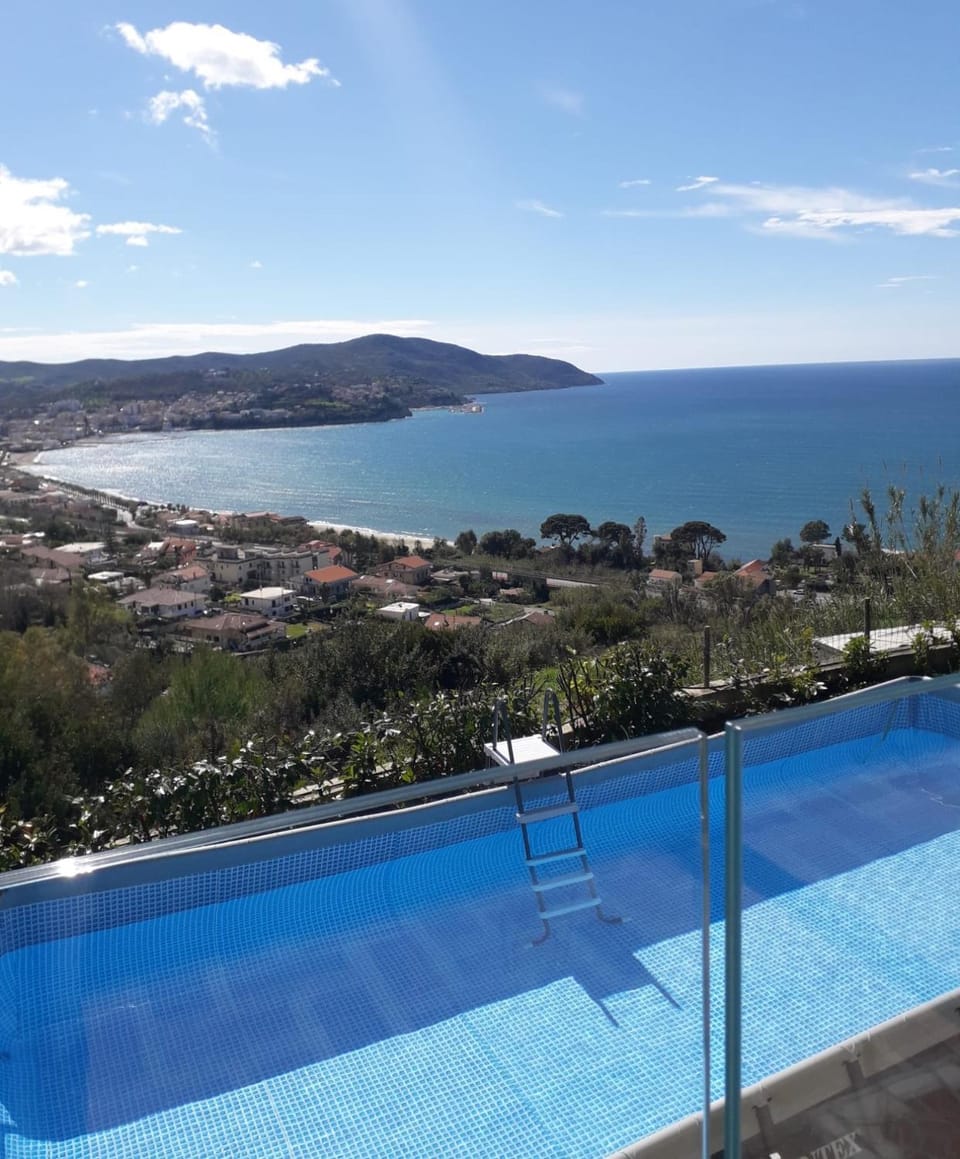 Natural landscape, Pool view, Sea view, Swimming pool