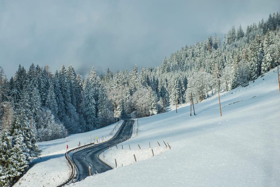 Day, Natural landscape, Winter