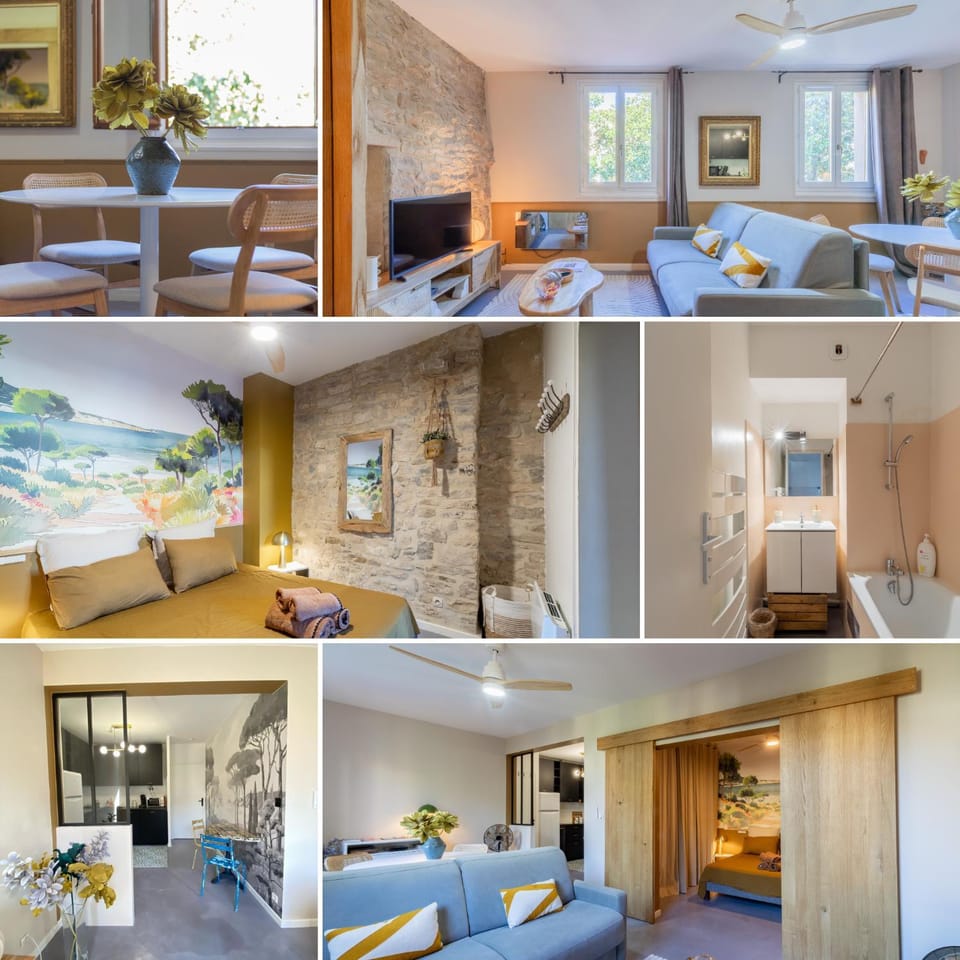 Bathroom, Living room, Dining area, Bedroom