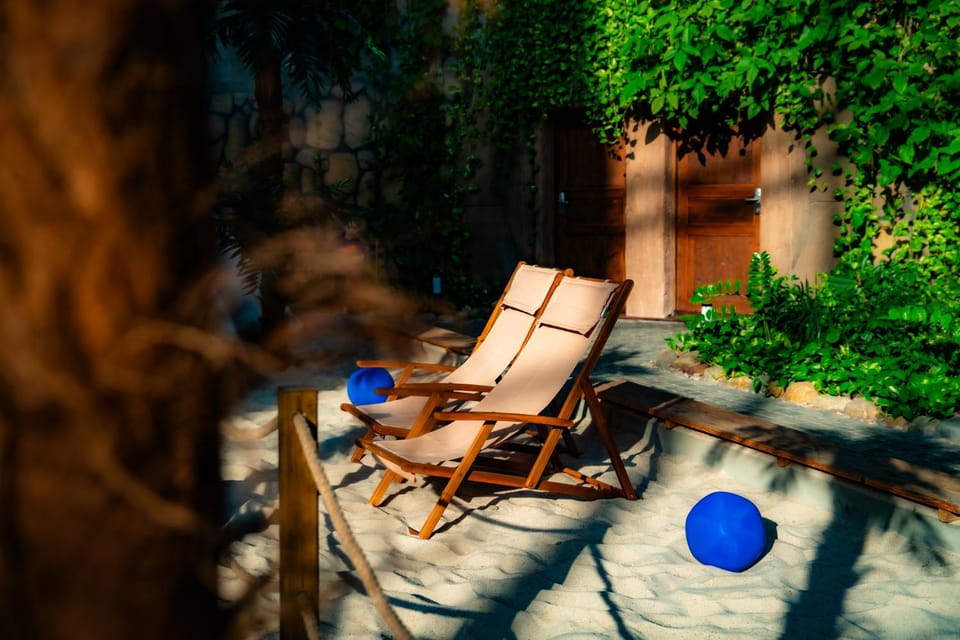 Seating area, Aqua park, sunbed