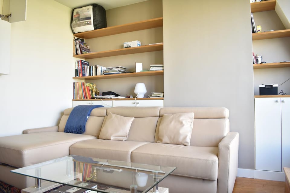 Fully Renovated Bright Studio With High View Apartment in Paris