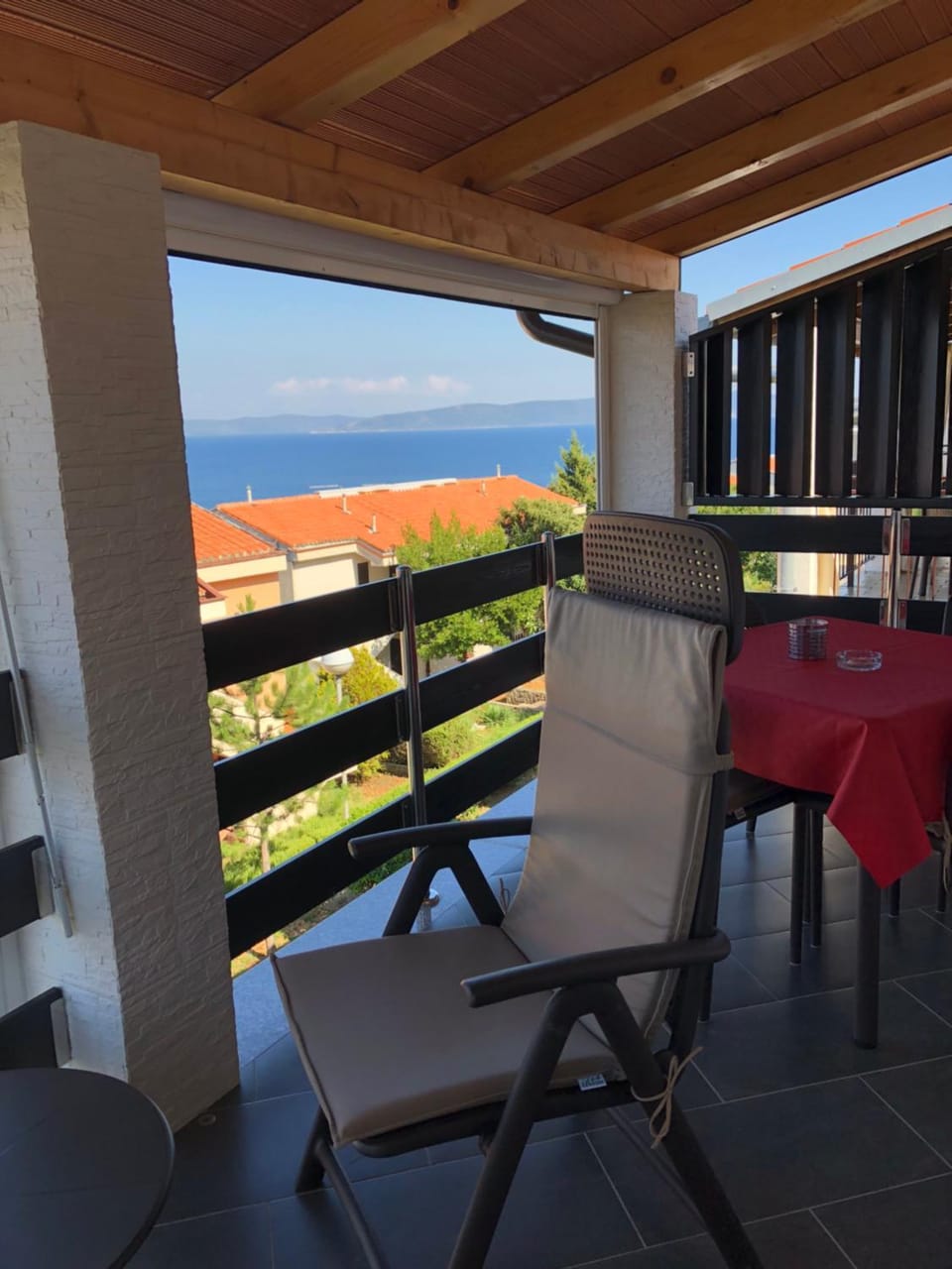 Balcony/Terrace, Dining area, Sea view