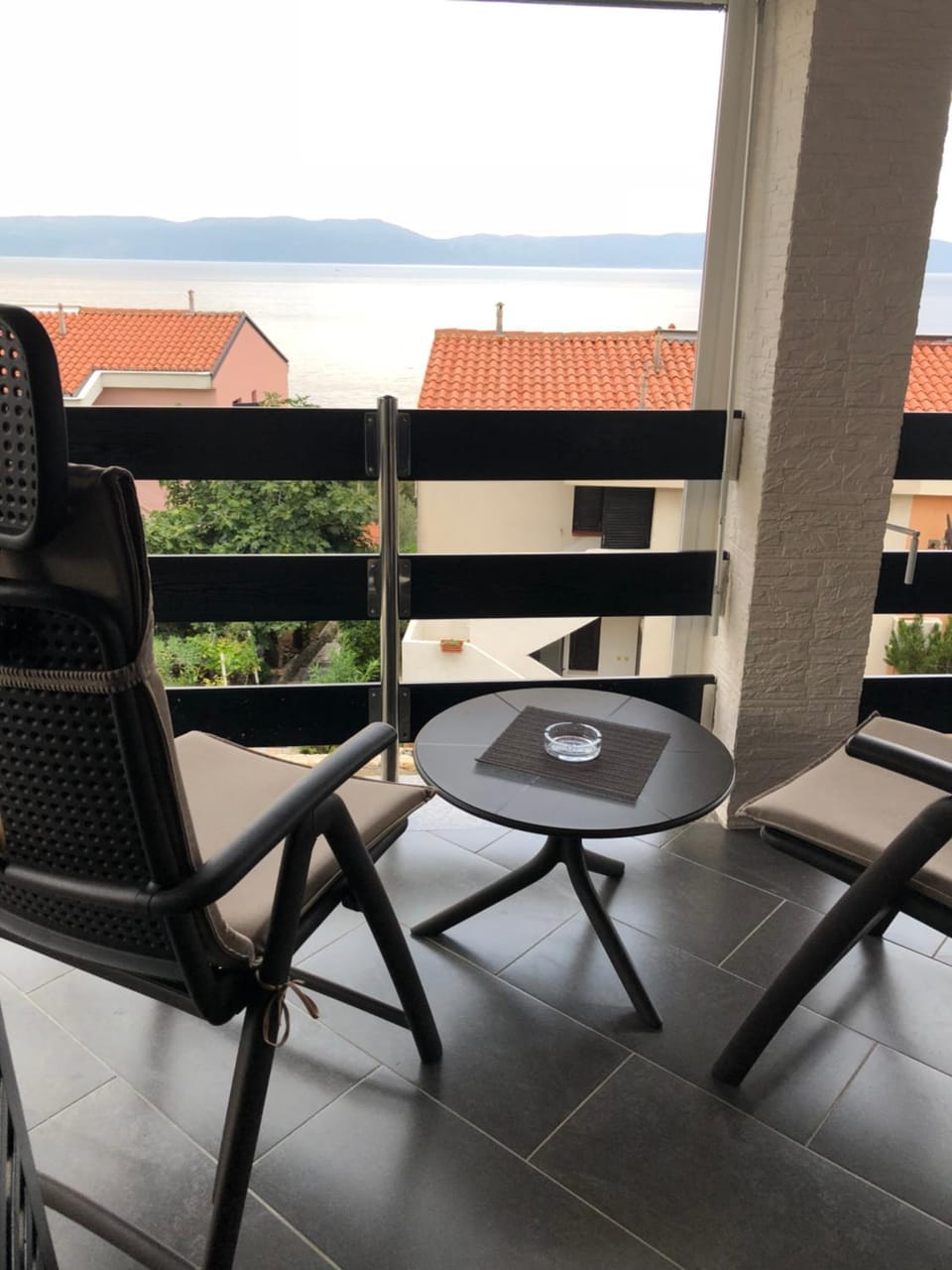 View (from property/room), Balcony/Terrace, Sea view
