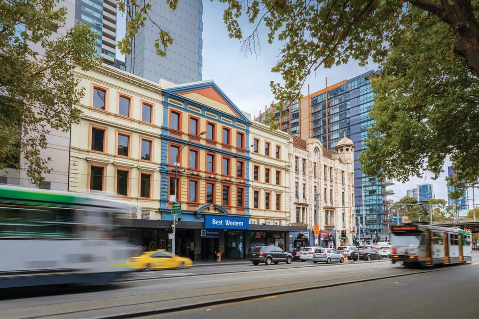 Property building, City view, Street view