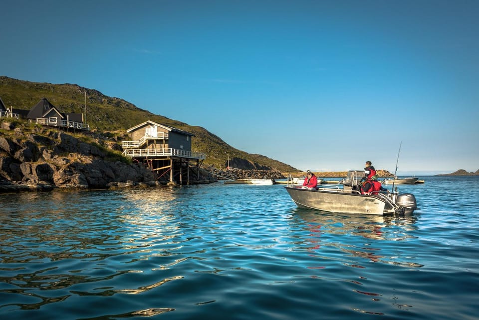 Fishing, Diving, group of guests