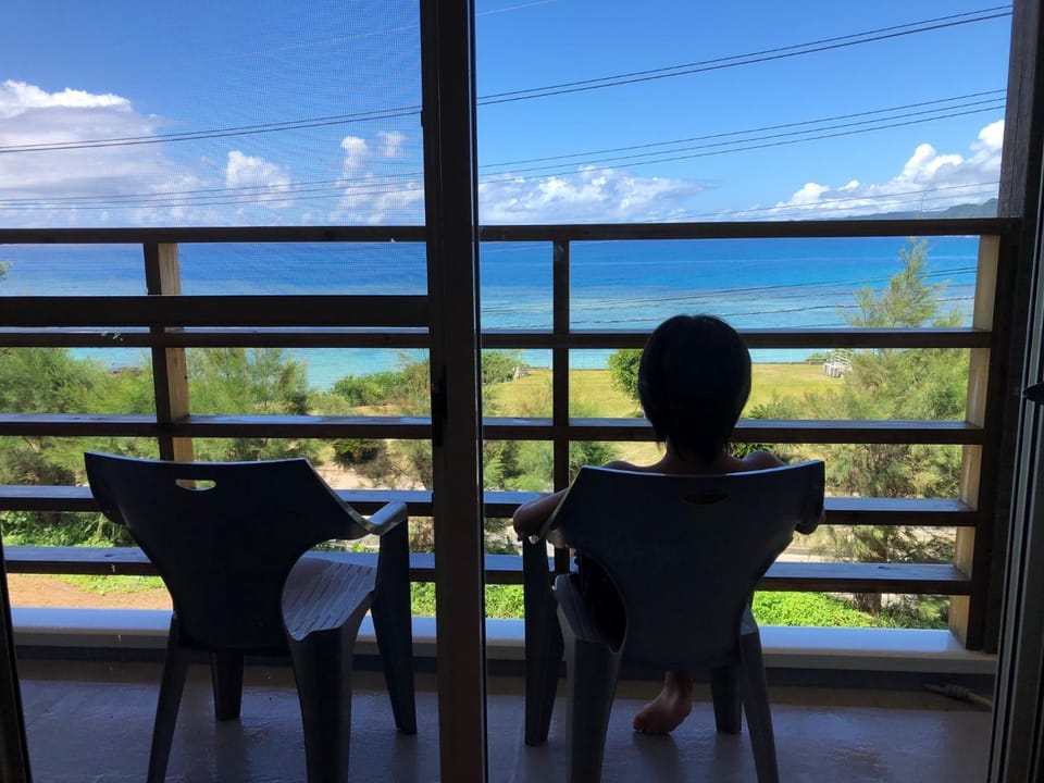 View (from property/room), Balcony/Terrace, Sea view